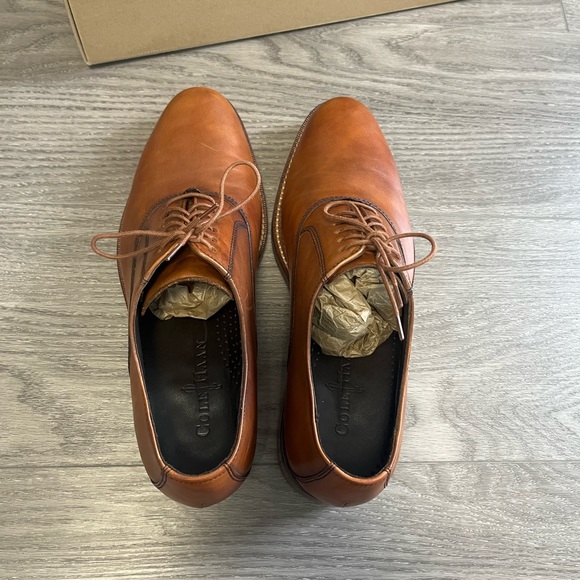 Cole Haan Air Madison Plain Oxford in British Tan - Picture 7 of 12